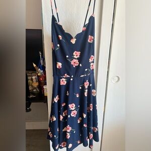 The General Good - Sonya Knit Scalloped Dress